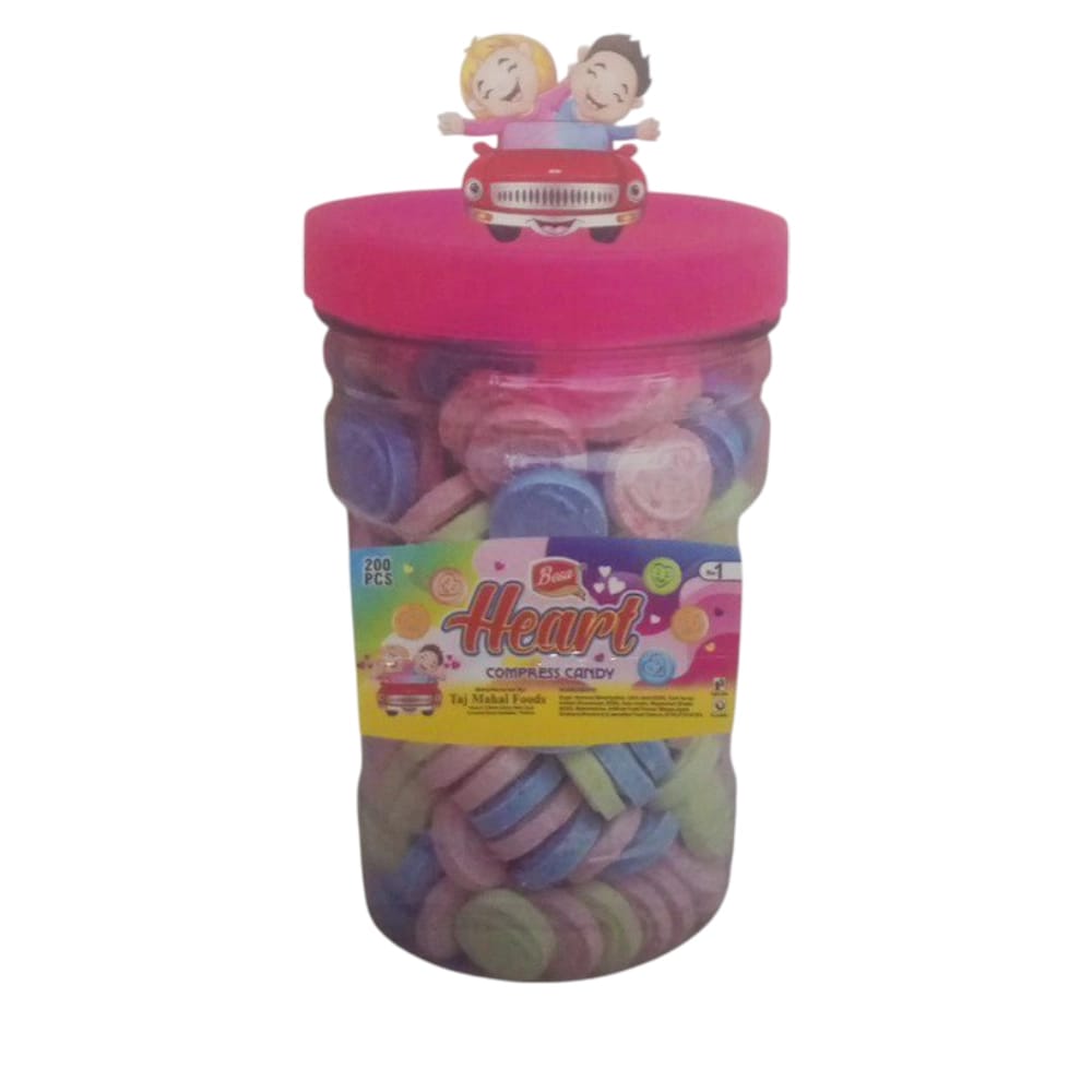 Besa Compress Candy Jar - (200 Pcs)