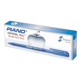 Piano Crystal Gel Pen Blue - (Pack of 10)